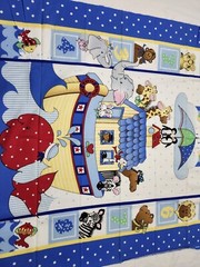 Lot BABY CHILDREN ANIMALS 5 Half Yards 1 Panel 4 Yards Cotton Fabric Bundle