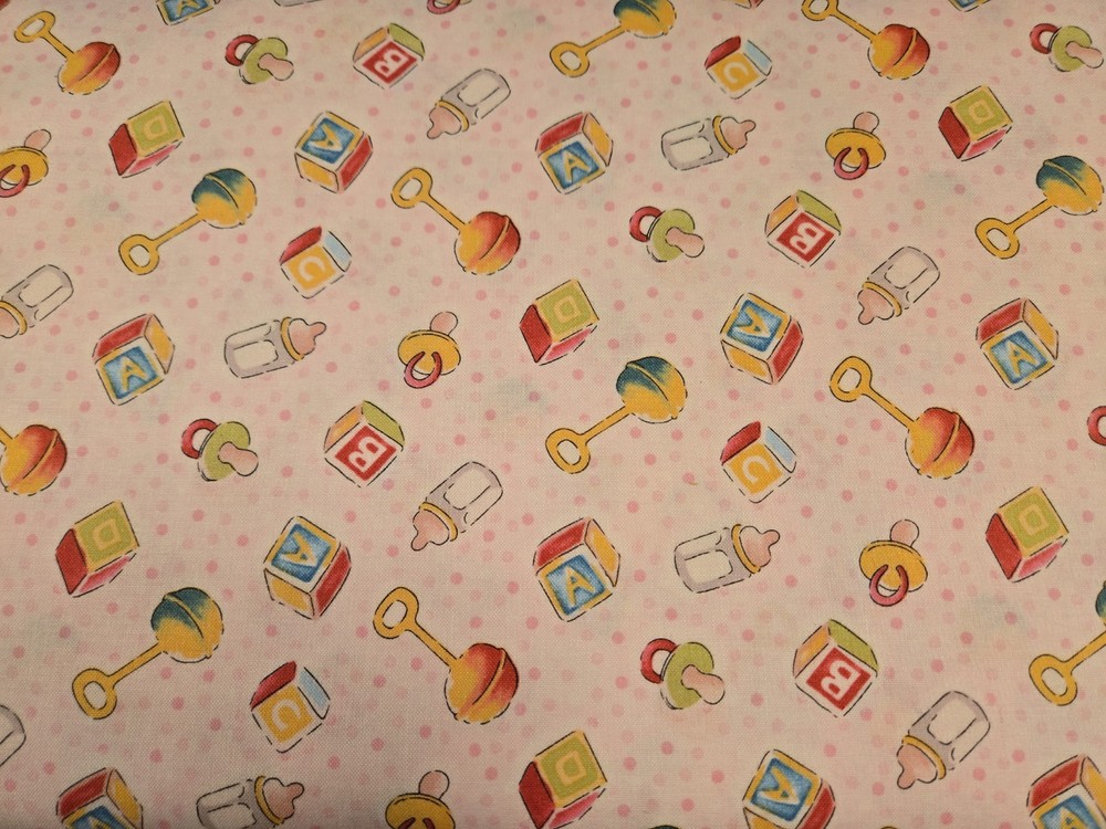 Fabric Titled DREAMLAND – 15 Yards By Henry Glass & Co – BABY THEME – VINTAGE