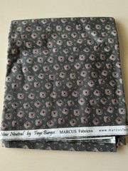 Red Is The New Neutral Faye Burgos Marcus Fabrics Design 2125 Grey 1 Yard Cut