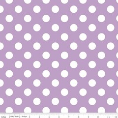 Medium Dot Basics 360 120L Lavendar Riley Blake