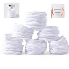100 PCS Baby Nylon Headbands Hairbands Hair Bow Elastics for Baby Girls
