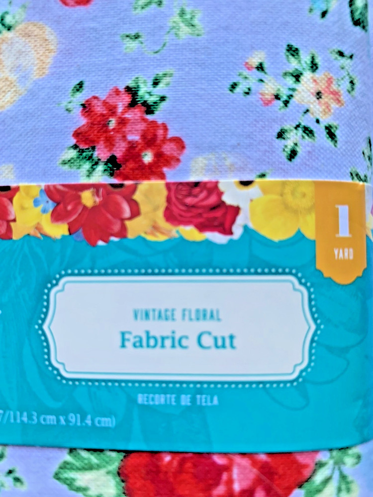 PIONEER WOMAN Fabric VINTAGE FLORAL 100% Cotton BRAND NEW 1 Yard