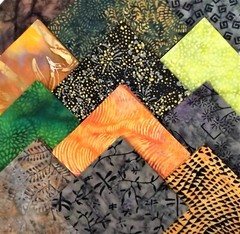 48 PCS BATIK ~ 5″X5″ PRE-CUT QUILT SQUARES CHARM PACK ~ FREE SHIPPING