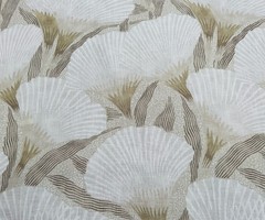 Schumacher Curtain Fabric ‘CONSTANCE – NEUTRAL’ 3.8 METRES 100% Linen