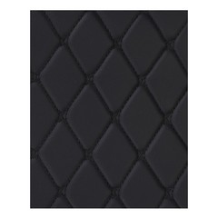 6mm Foam Quilted Diamond PU Leather Fabric Automotive Upholstery 1/2/3/5 Yard