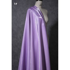 Shiny Glossy Smooth Satin Silk Fabric Wet Look for DIY Sewing Craft Dress 150cm