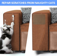Sofa Repair Patch, 6 Piece Microfiber Patches, Self Adhesive Fabric