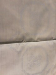 Fabric Light Green Tablecloth 52 X 52 With Some Floss needs done
