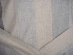 1-3/8Y Kravet 34913 New Suit Grey Heather Wool Blend Stripe Upholstery Fabric