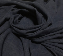 Navy Blue Semi-Sheer Lawn Cotton Fabric. Width 55″. Sold by piece-4 yard (SP7)