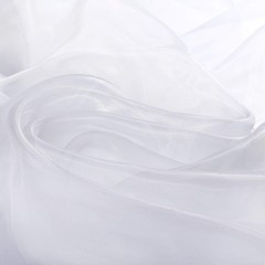 16 Feet by 54 Inch Organza Voile Dress Fabric Fancy Costumes Decorations Pure…