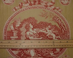 Marvic Textiles Toile Fabric 5.7 Metres Cornelia Curtain Upholstery Cushion