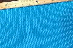 Turquoises Pin Dot 18″ X 44″ 100% Cotton # 2760a