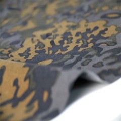 500D Nylon Oxford Oak Leaf Pattern Autumn Winter Camouflage Tactical Fabric