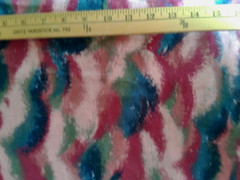 MULTI COLORED PRINT 100% COTTON FABRIC 35X45 INCHES