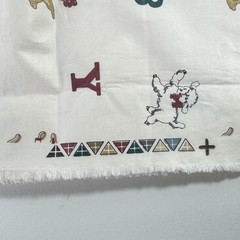 Adrienne Samuelson Fabric BABY themed with animals 2 1/4 yard 56 inch wide