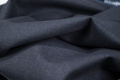 Vintage Super 120’s Wool & Cashmere 3m Made in England Anthracite Grey