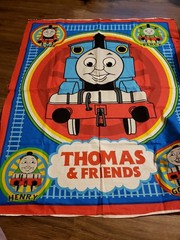 Thomas the Tank & Friends Fabric Quilt Panel Blanket 44 By 36 Inches