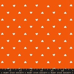 Moda Ruby Star Trinketry by Melody Miller RS0091 28 Goldfish Hearts Cotton