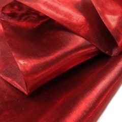 Metallic Tissue Lamé Fabric by Yard – 60″ Wide Shiny Material for Décor