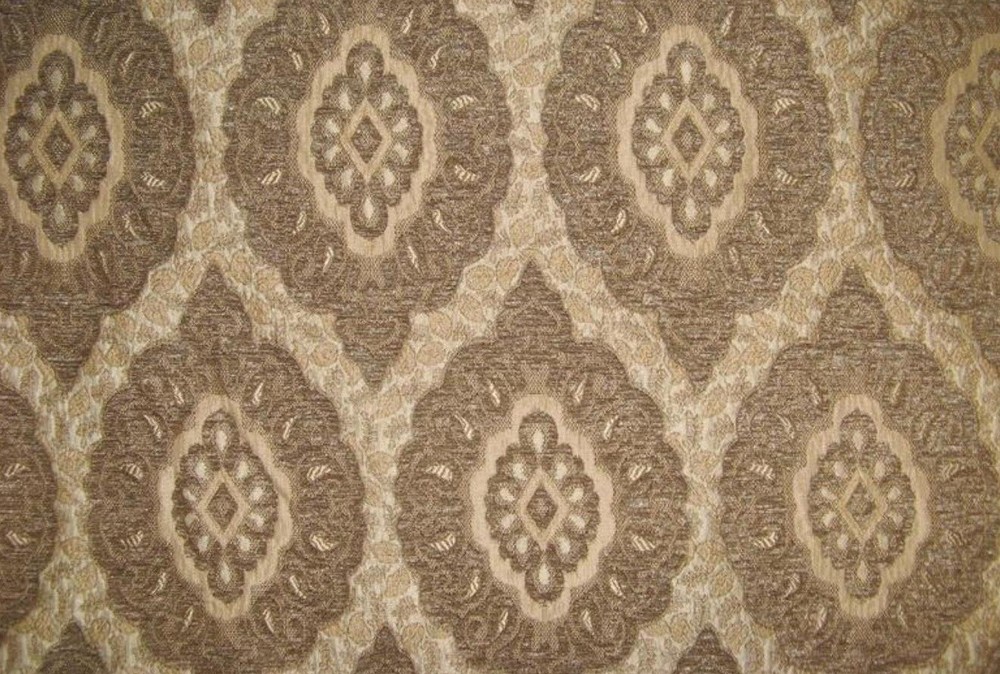 Desert Upholstery Oval Chenille Drapery fabric by the yard 57″ Wide