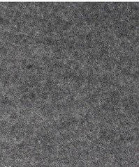 $26 for 2 Yards – Real Wool Quality (Flannel) Fabric – Heather Med Gray Color