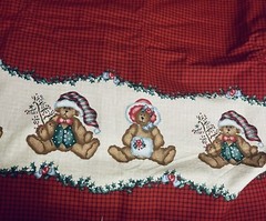 Daisy Kingdom “TED E. BEAR CHRISTMAS BORDER” #3722 by Past & Presents BTY