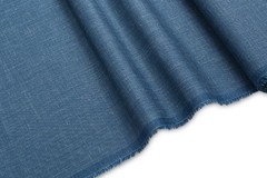 VITALE BARBERIS CANONICO WOOL, SILK AND LINEN FABRIC 3.0 meters length