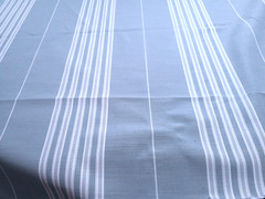 Serena And Lily Perennials Lake Stripe Fabric Coastal Sky Blue 2 Yds Performance
