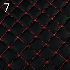 1M Thick Quilted Foam Fabric PU Leather Fabric for DIY Upholstery Furnit