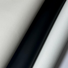 Tela de Cuero Sintetico 54×36 1 Yarda Resistente Impermeable Tapiceria DIY Negra