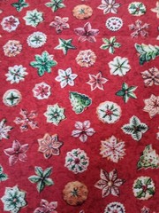 Cotton Quilt Sew Fabric Digital Print CHRISTMAS COOKIES Soft Brushed Cotton BTY