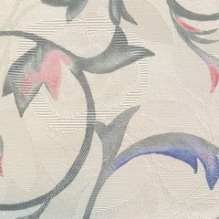 1.6 YD Pastel Floral Flourish Brocade Decor Upholstery Fabric