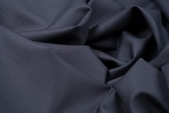 Vintage Super 150’s Extrafine Wool Suit Fabric Dark Gray 3m 240gr Luxury