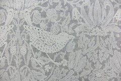 WILLIAM MORRIS CURTAIN FABRIC “Pure Strawberry Thief Embroidery” 3.2 METRE PAPER