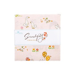 Charm Pack 5″ Stacker 42pc Riley Blake “Serendipity 2” by Minki Kim