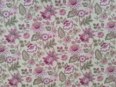 Mill Creek Fabrics Pink Jacobean Floral Pattern Drapery Upholstery Fabric 10.5 Y