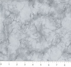 Dove Gray Marble Stone 100% Cotton Fabric by the 1/4 yard
