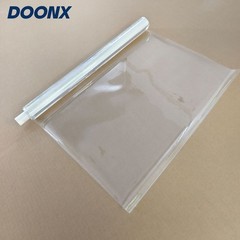 DoonX Clear TPU Film Waterproof Jelly Fabric 450mm Wide 0.5mm Bag Raincoat Diy