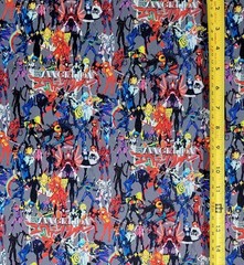 EVANGELION EVOLUTION GREY ANIME 1 YARD FABRIC ( 36″ X 58″ ) BRAND NEW