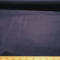 Navy Blue Viscose-Wool Blend Suiting with Subtle Geometric Weave – So Classic!