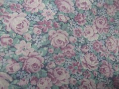 PETER PAN 100% COTTON Fabric Multi Color Flowers 1YD32″ X W NEW VTG