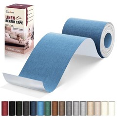 Linen Repair Tape 4×79 inch, Self Adhesive Linen Fabric Patches-16 colors