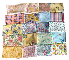 Quilting Cotton Bundled Lot Of 20 Fat Quarters 18″ x 21″ Variety Quilt Fabric