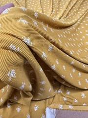 RIB 2×1 Knit Print 95% Polyester 5% Spandex 58/60″ Fabric By The Yard