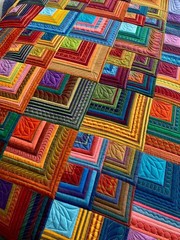 50pcs 10 x 10 inch Multicolor Cotton Fabric Bundle Squares for Quilting Sewin…