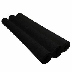 1~10PCS Felt Fabric Adhesive Sheets Black Multipurpose Sticky Glue Velvet Sheet