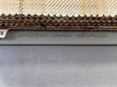 Kravet Couture fabric sample “Weaves / Modern Colors Vol. II” Saffron colorway