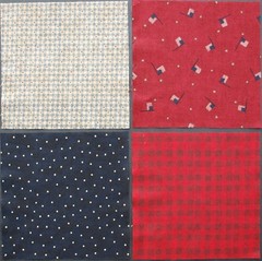 Merryvale 26 6″ x 6″ & 6″ x 18″ 100% Cotton Quilt Craft Sew Fabric Mumm LL-33