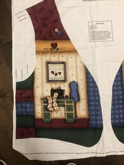 Needle Art From My Heart Vest Fabric Panel 36” X 57” New